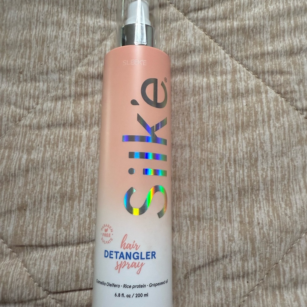 Hair Detangler Spray - Peach and White